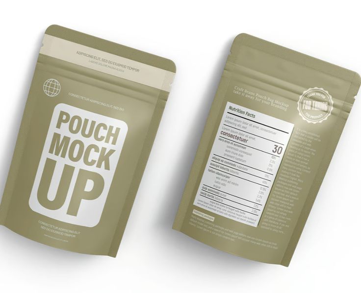 stand up pouches with zippers