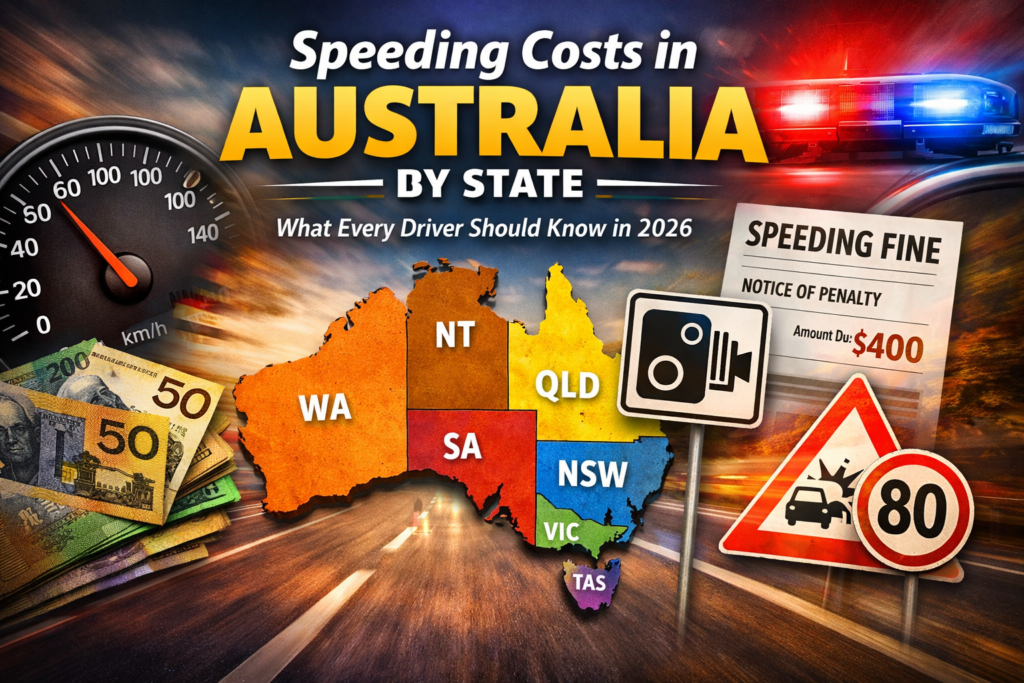 speeding costs across Australia