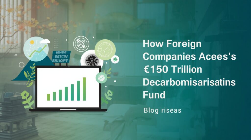 How Foreign Companies Access Japan's ¥150 Trillion Decarbonisation Fund