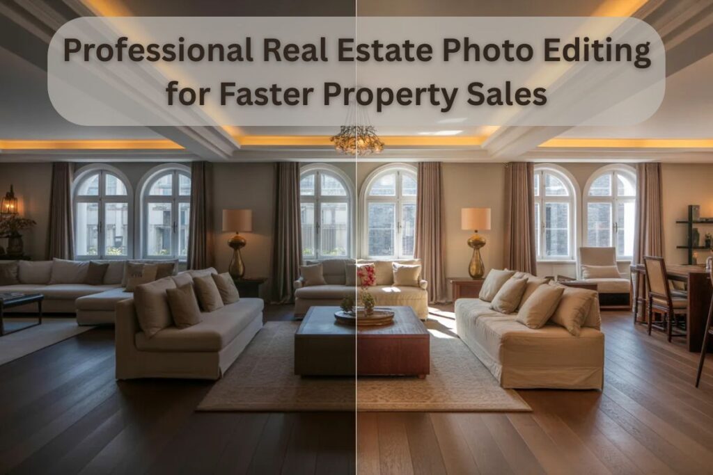 Professional Real Estate Photo Editing for Faster Property Sales