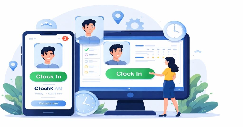 تطبيق الحضور والانصراف